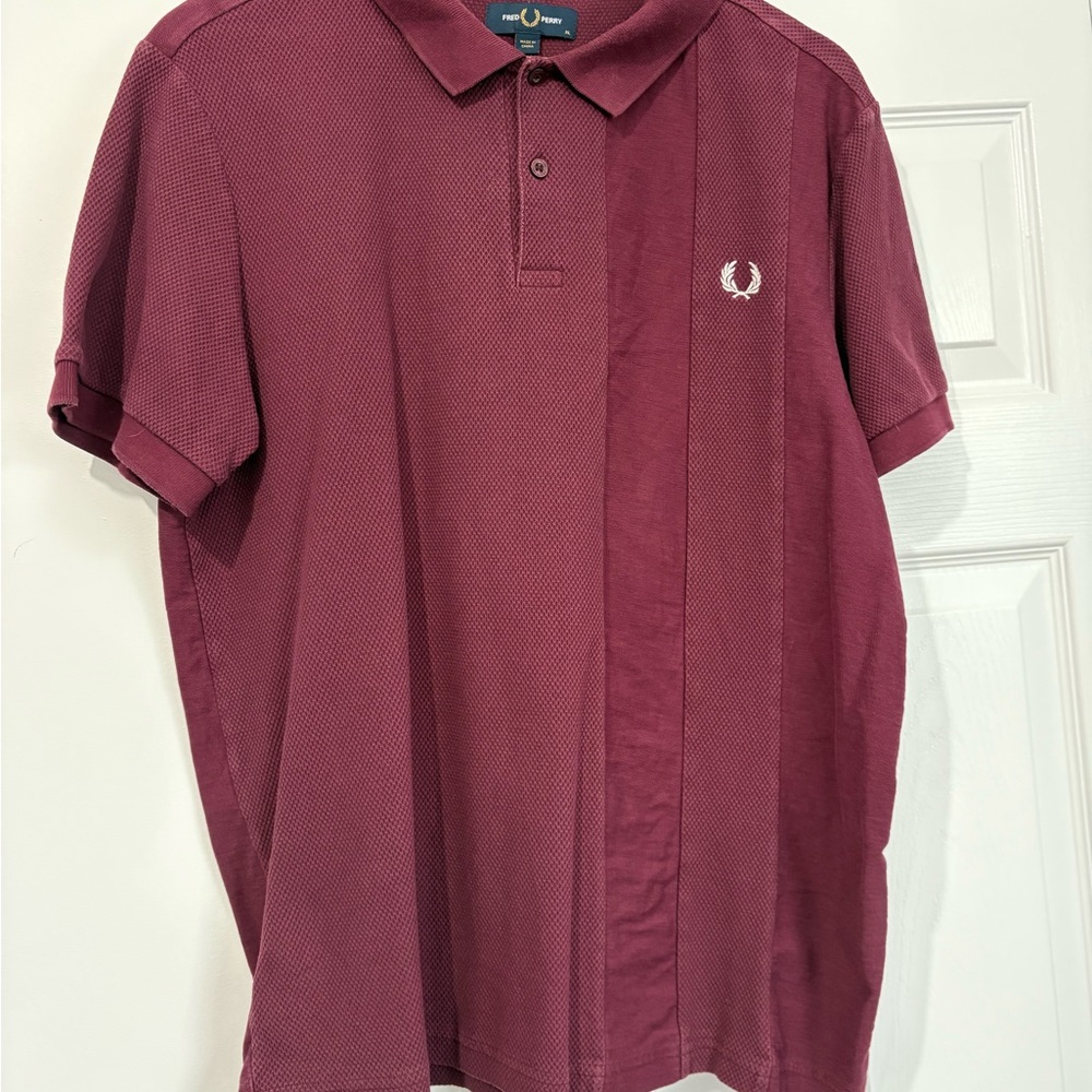 Fred Perry size XL polo and t-shirt collection